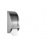Satino Stainless steel toiletroldispenser voor 2 systeemrollen, RVS